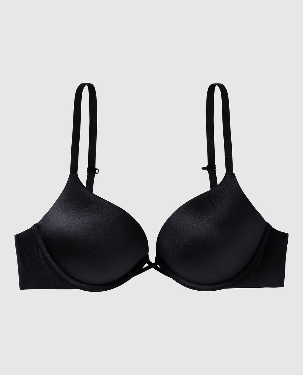 Up 2 Cup Push Up Bra in Tuxedo Black