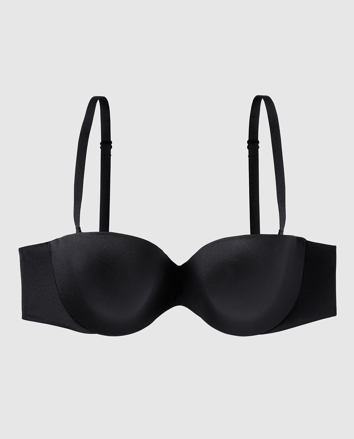 Strapless Lightly Lined Bra in Tuxedo Black