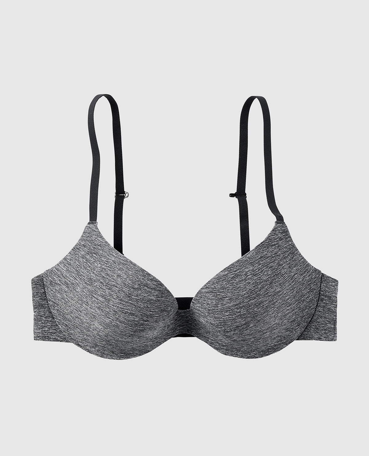 Smooth Comfort Push Up Bra in Tuxedo Black