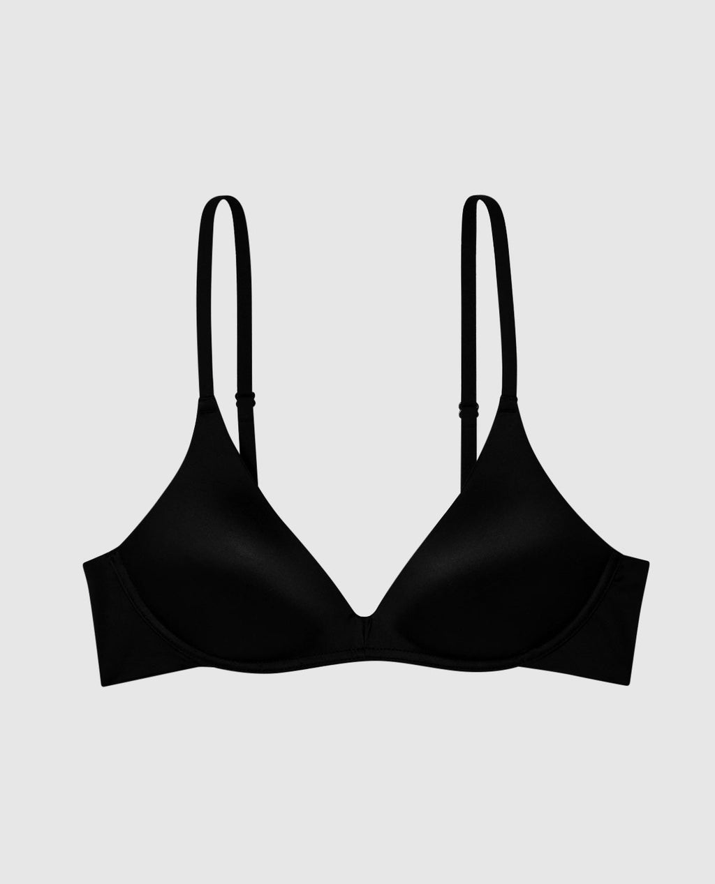 Wireless Light Lift Bra in Tuxedo Black