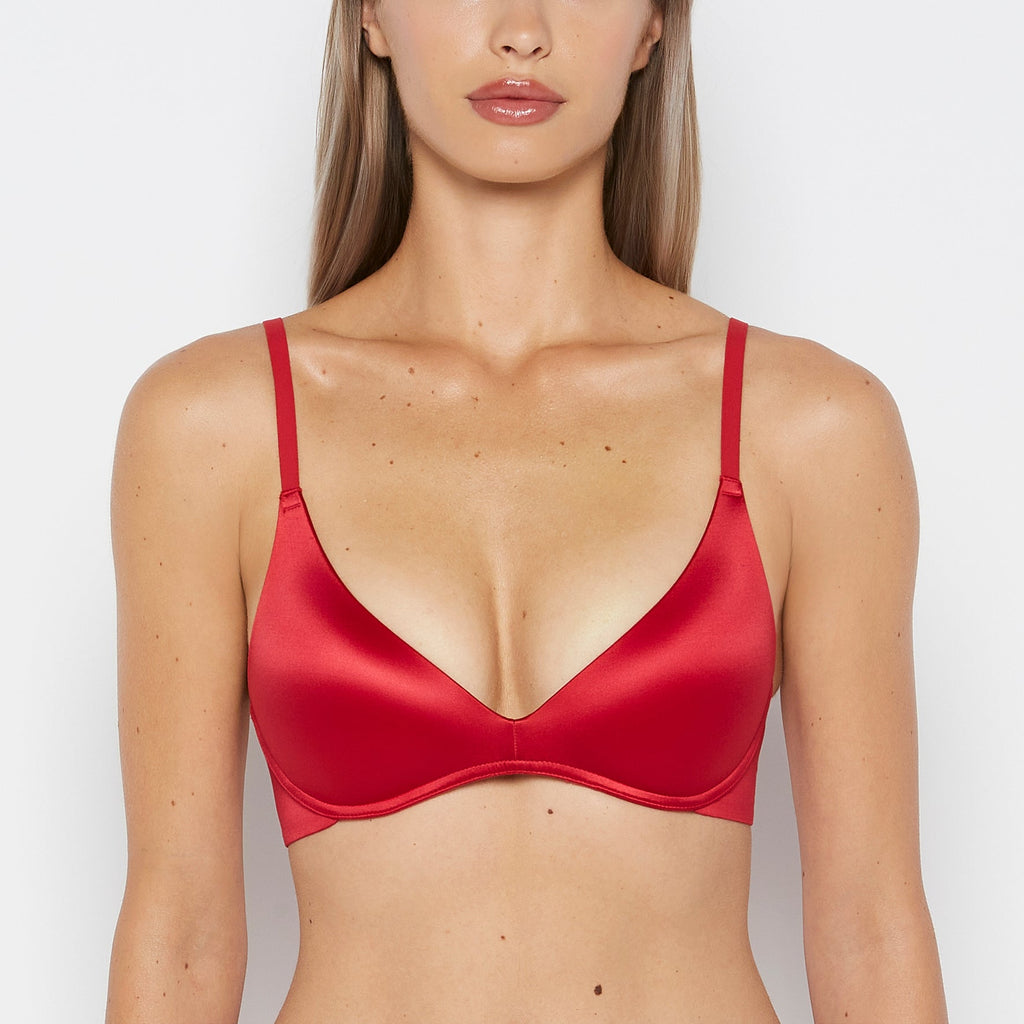 Wireless Light Lift Bra in Crimson