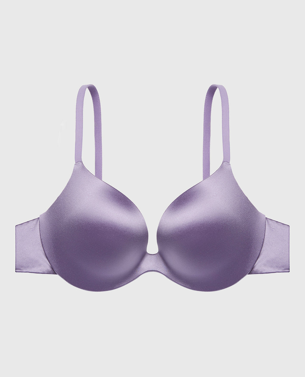Comfort Smooth Push Up Plunge bra in Purple Haze