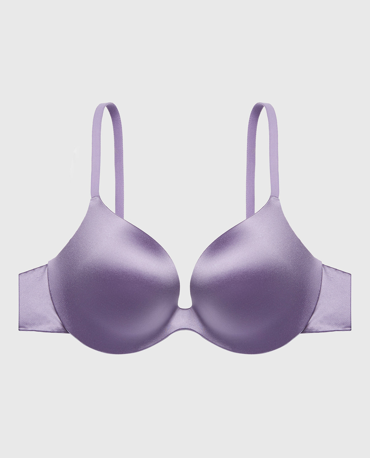 Comfort Smooth Push Up Plunge bra in Purple Haze
