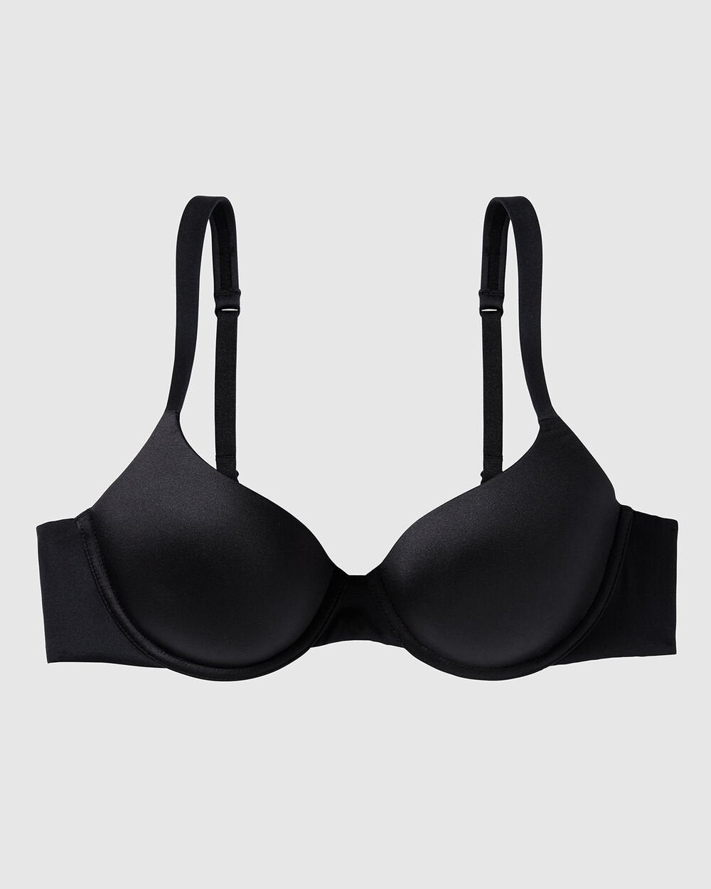 So Free Perfect Coverage Bra in Tuxedo Black