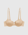 Lightly Lined Balconette Bra in Rosetan