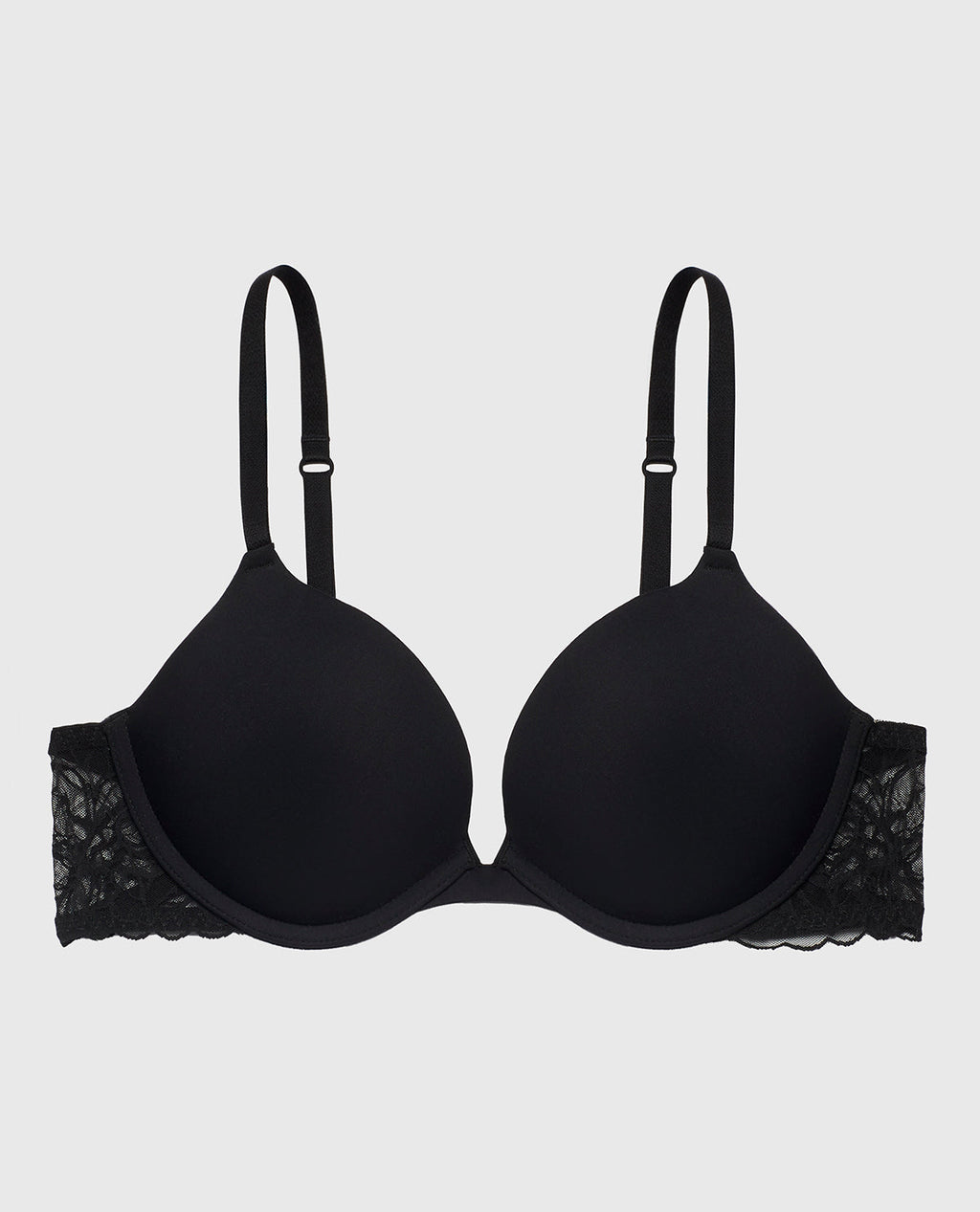 Plunge Bra in Tuxedo Black