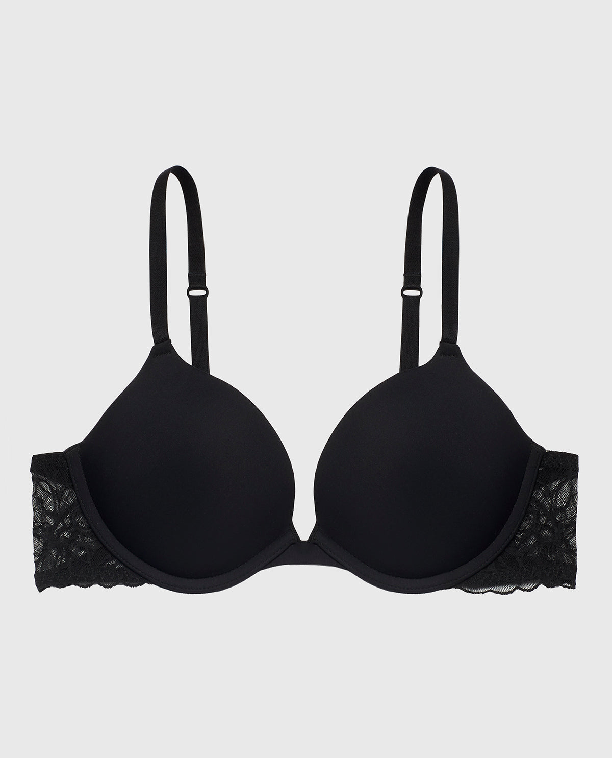 Plunge Bra in Tuxedo Black