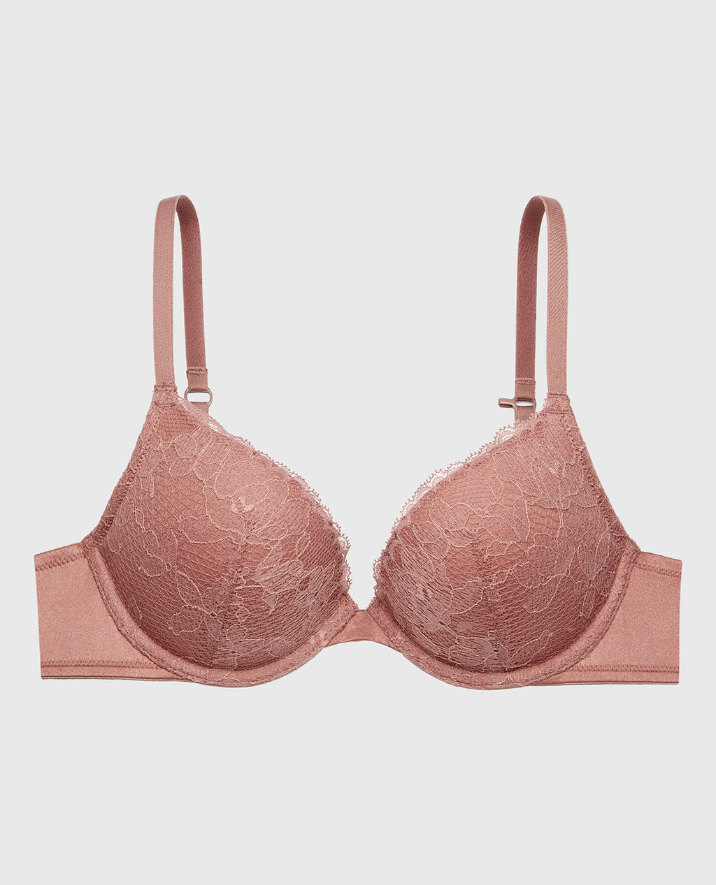 Lace Push Up Bra in Deer